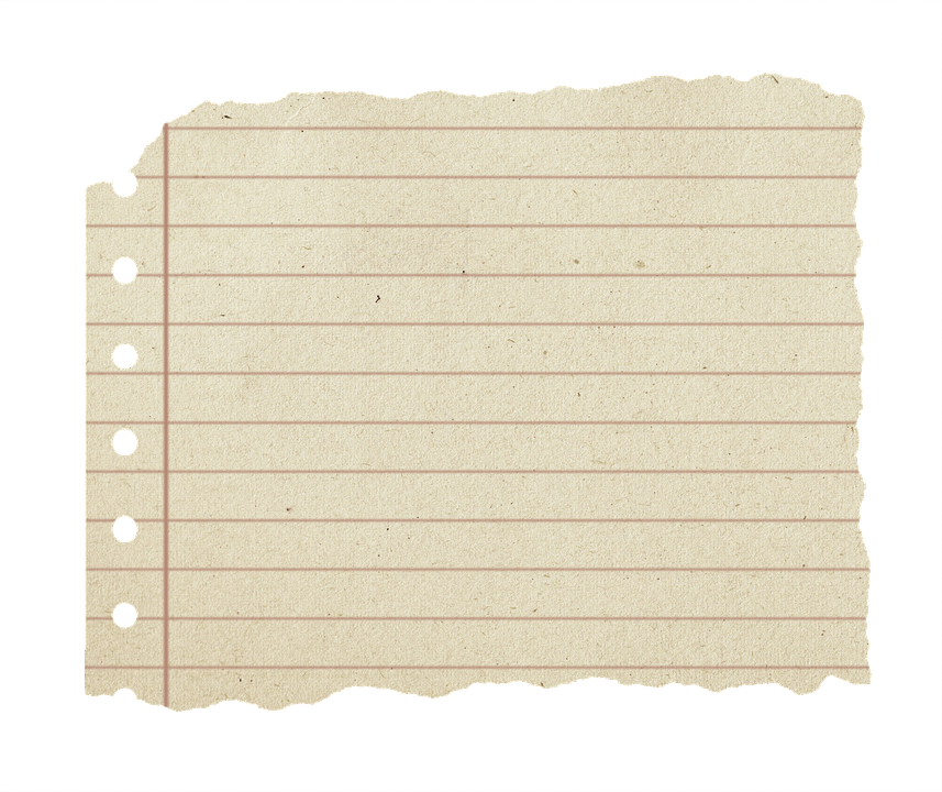 a piece of paper